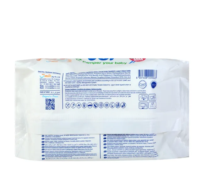 Voi Baby Wet Wipes Cream Lotion 120pcs