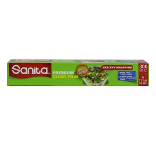 Sanita Premium Cling Film 300sq Ft Size 30cm X 91 44m 1 Pc