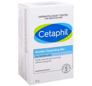 Cetaphil Gentle Cleansing Bar For Dry And Sensitive Skin 127 G