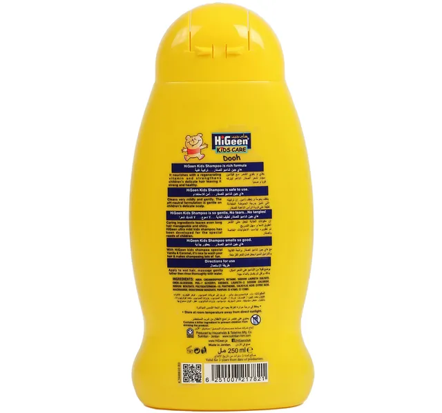 Hi Geen Dooh Vanilla & Caramel Kids Shampoo 250 ml