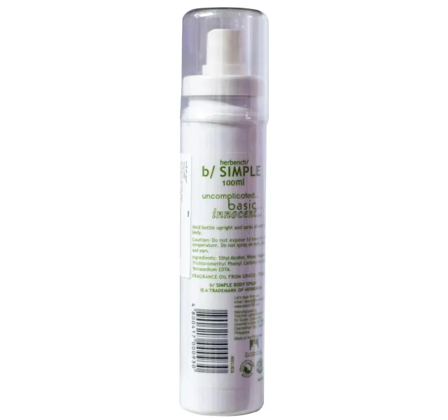 Bench Simple Body Spray 100 ml