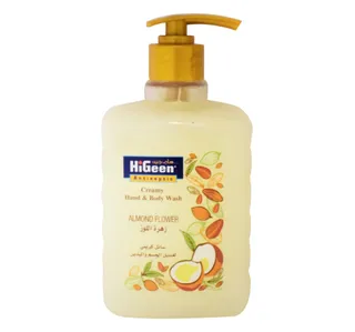 Hi Geen Antiseptic Creamy Hand & Body Wash Almond Flower 500 ml
