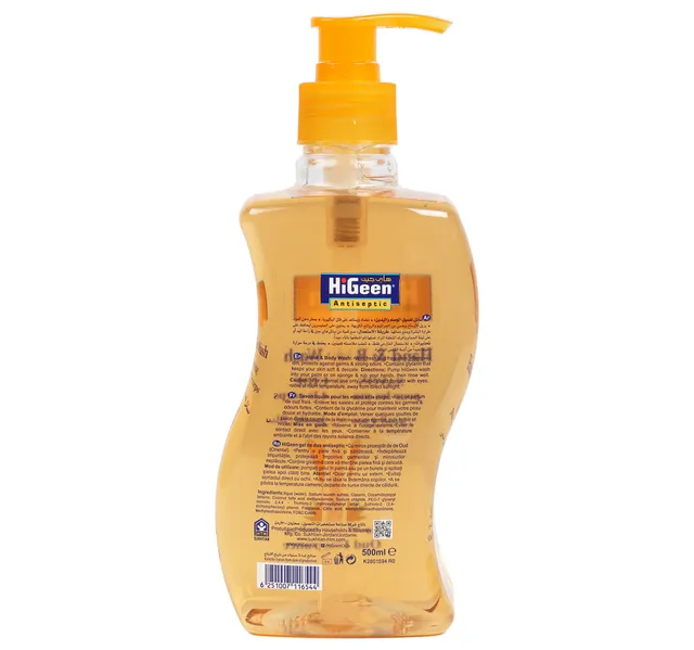 Hi Geen Hand Body Wash Oud Fragrance 500 Ml