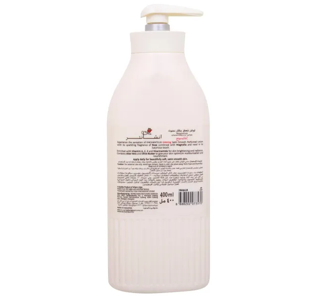 Enchanteur Satin Smooth Perfumed Lotion Enticing 400 Ml