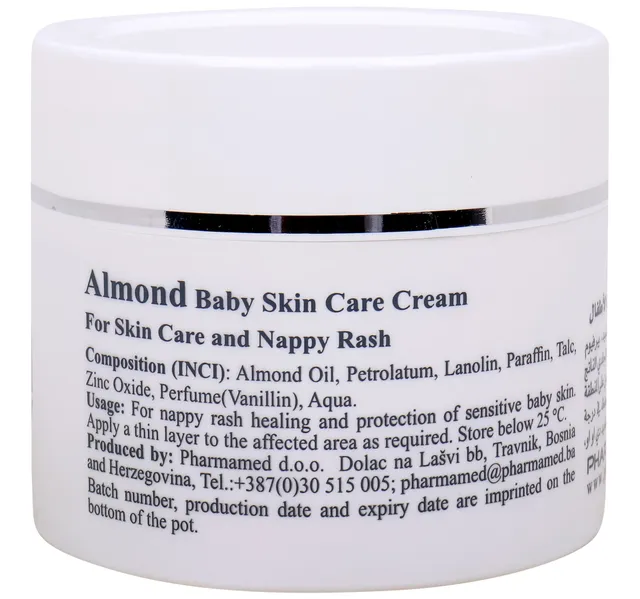 Pharmamed Almond Baby Skin Care Cream 150 ml
