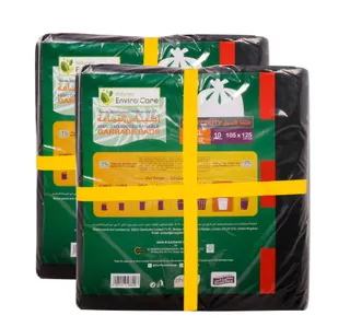 Enviro Care Garbage Bag Flat 105x125cm 2 X 10pcs
