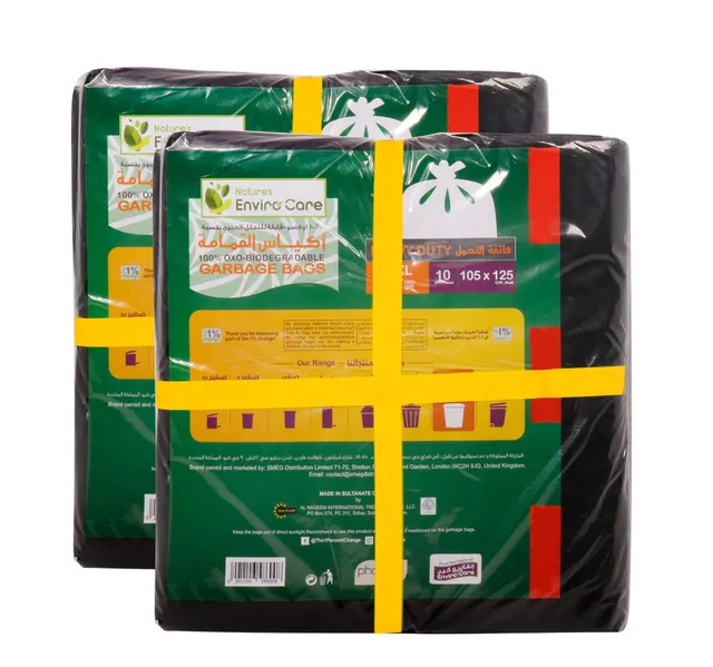 Enviro Care Garbage Bag Flat 105x125cm 2 X 10pcs