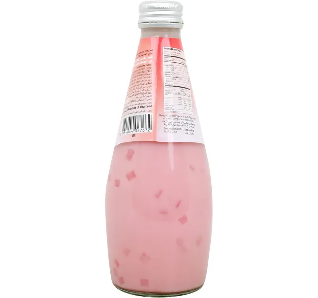 American Harvest Coconut Milk Drink With Nata De Coco Strawberry Flavour
