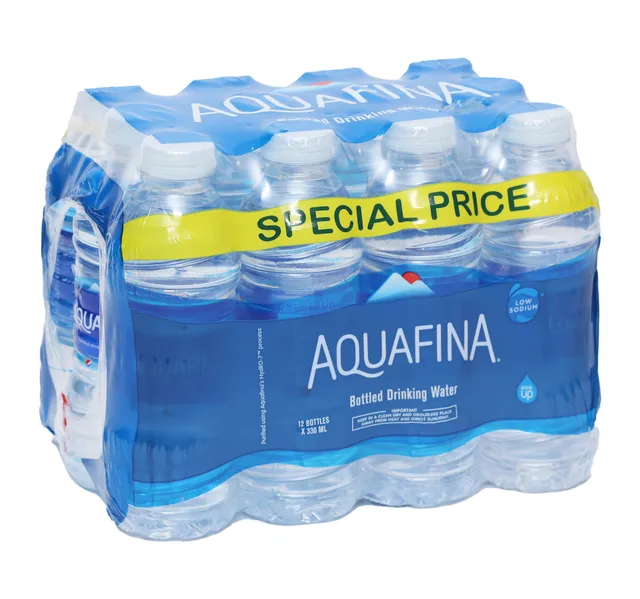 Aquafina Bottled Drinking Water 12 X 330 Ml