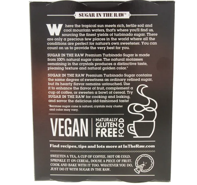Sugar In The Raw Turbinado Cane Sugar 453 G