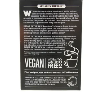 Sugar In The Raw Turbinado Cane Sugar 907 Gm