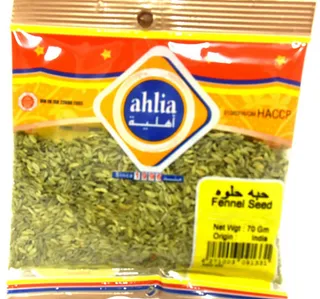 Ahlia Fennel Seed 70 G