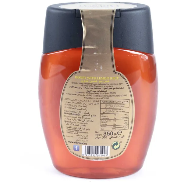 El Brezal Honey With Lemon Juice 350 G