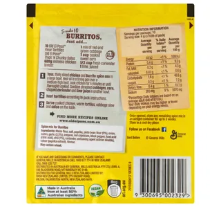 Old El Paso Burrito Spice Mix 40 g