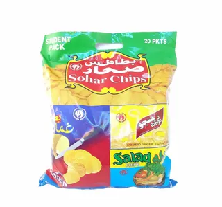 Oman Chips Assorted 20 X 15 G