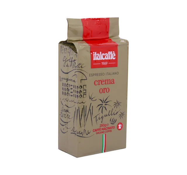 Italcaffe Crema Oro Ground Coffee 250 g