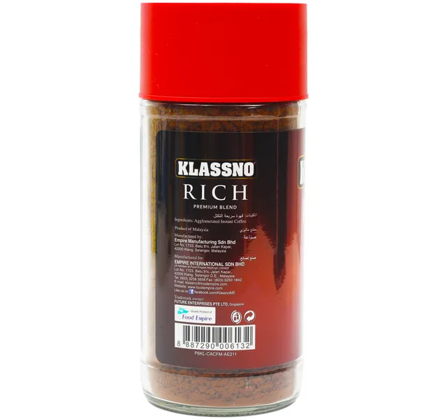 Klassno Rich Arabic Coffee Powder 200 G