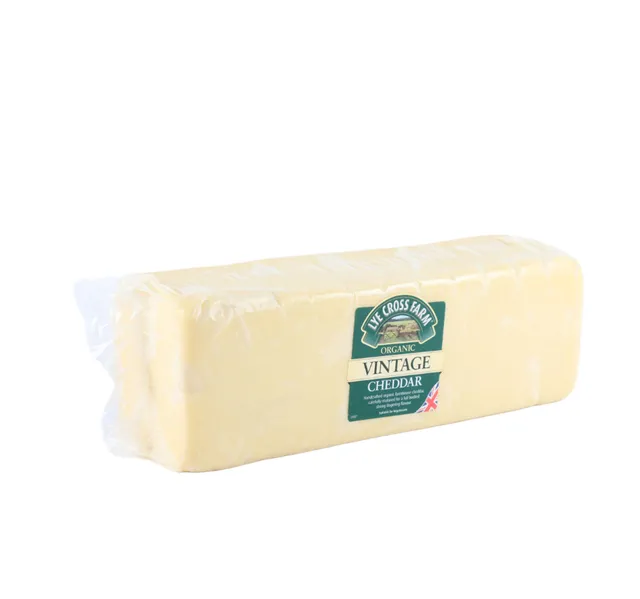 Lye Cross Farm Organic Vintage Cheddar Cheese Slices 250 G