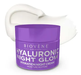 Biovene Hyaluronic Night Glow Restore Hydration Night Cream 50 Ml