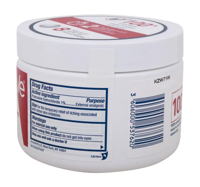 Cerave Itch Relief Moisturizing Cream Steroid Free 340 G