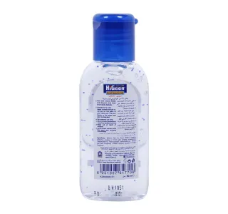 Hi Geen Anti Bacterial Hand Sanitizer Gel Lemon 50 Ml