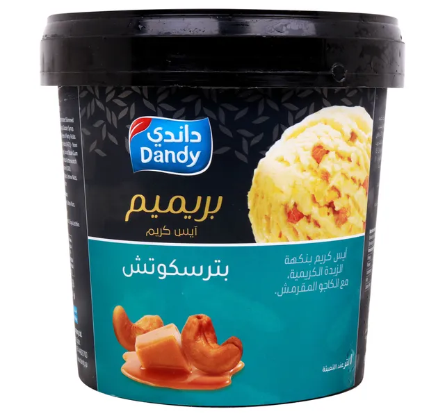 Dandy Premium Butter Scotch Ice Cream 1 Litre