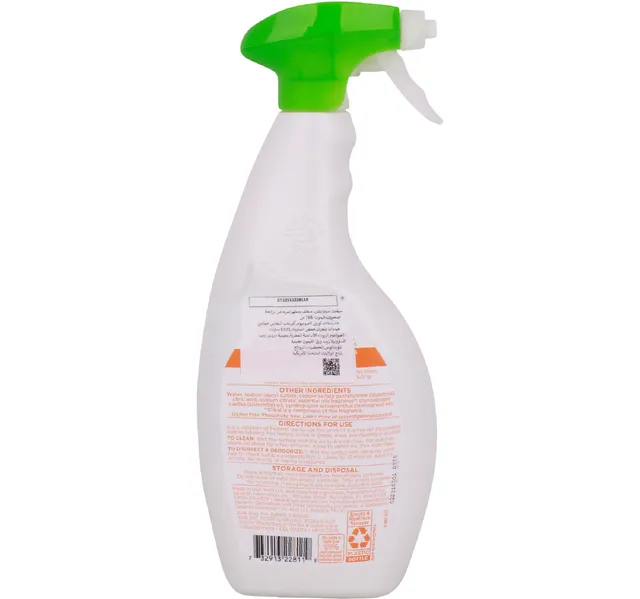 Seventh Generation Free & Clear Lemongrass Citrus Bathroom Cleaner 768 ml