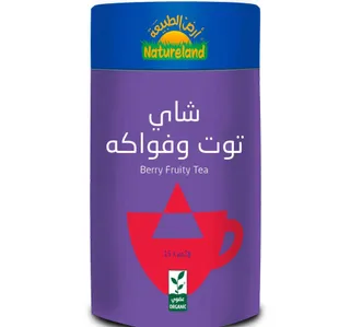 نيتشرلاند شاي فواكه التوت عضوي 30 G