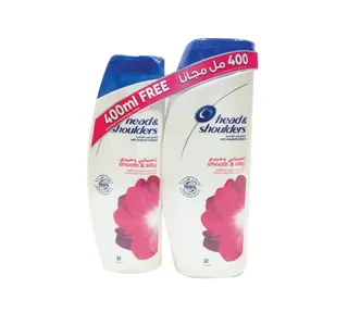 Head Shoulders Smooth And Silky Shampoo 700 Ml 400 Ml