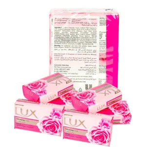 Lux Glowing Skin Rose Bar Soap Value Pack 6x120g