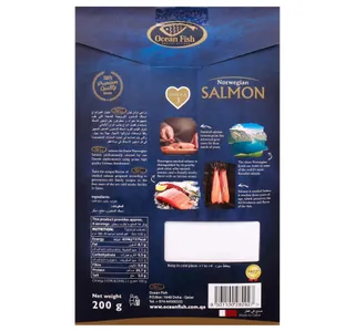 Ocean Fish Norwegian Smoked Salmon 200 g