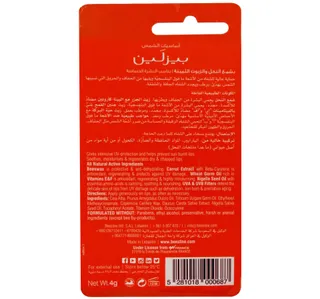 Beesline Lip Care Ultra Screen Spf30 4 G