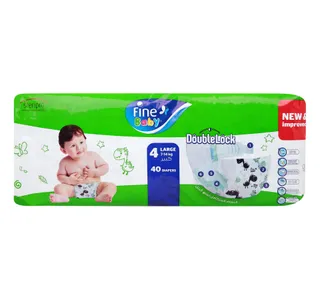 Fine Baby Baby Diapers Size 4 Large 7-14 kg 40pcs