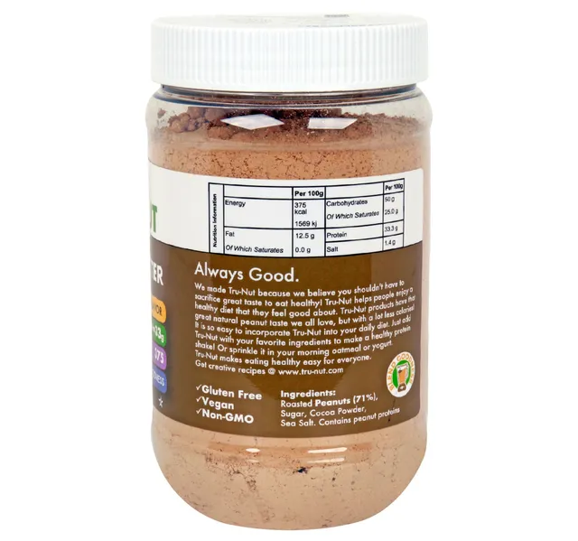 Tru Nut Powdered Peanut Butter Chocolate 453 G