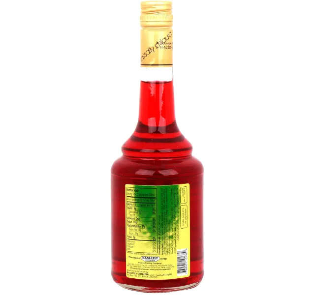 Kassatly Chtaura Syrup Strawberry 600 Ml