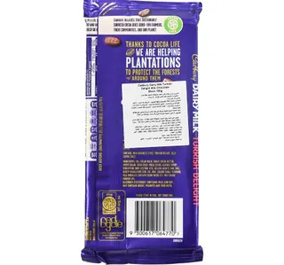 Cadbury Dairy Milk Turkish Delight Chocolate 180 G
