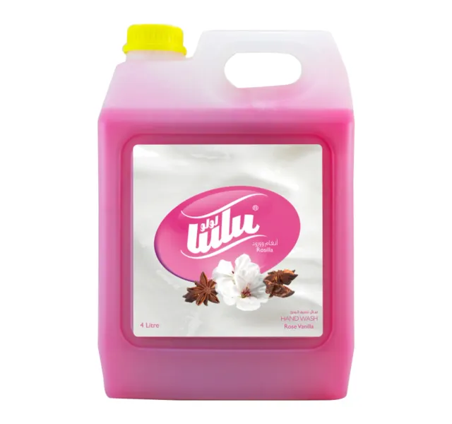 Lulu Hand Wash Rose Vanilla 4 Litre