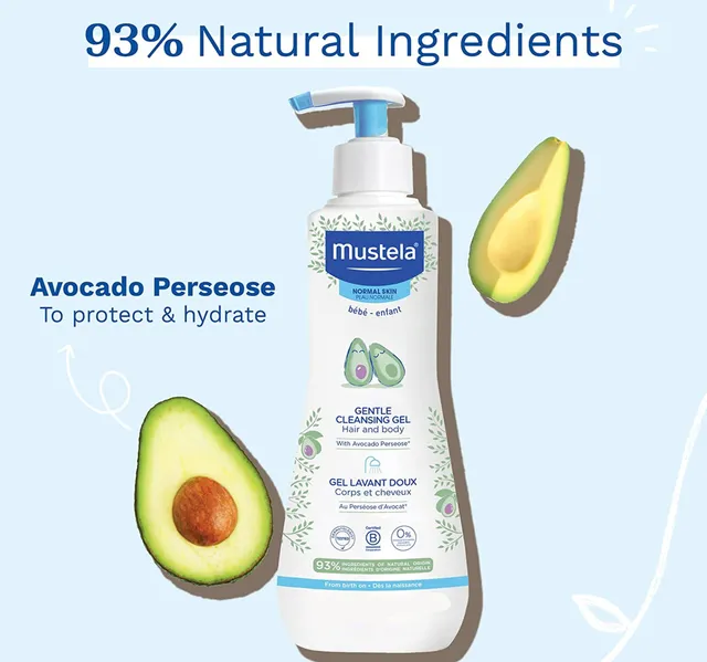 موستيلا جل تنظيف لطيف للأطفال 500 Ml