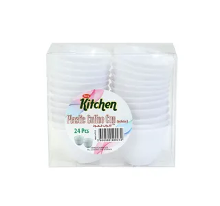 Easy Kitchen Plastic Coffee Cup 24 Pcs