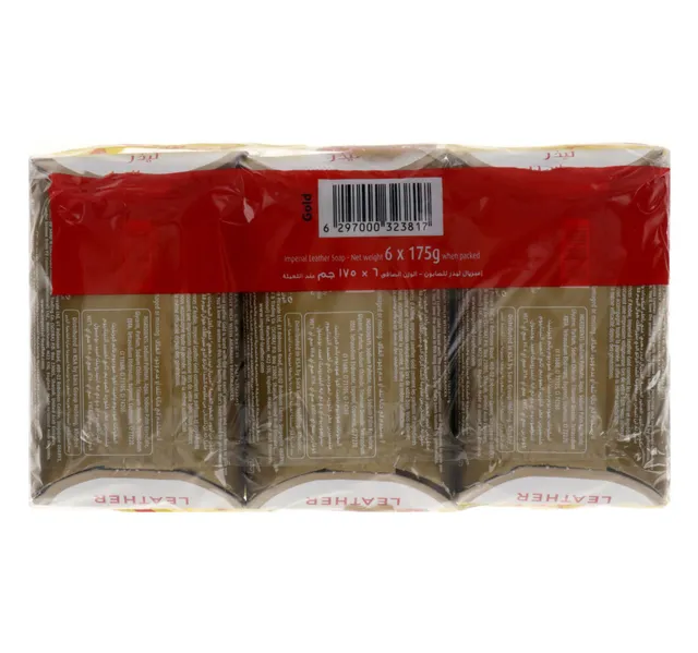 Imperial Leather Gold Soap 6 X 175 G