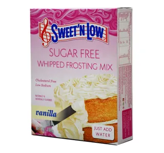 Sweet N Low Sugar Free Vanilla Whipped Frosting Mix 198 G