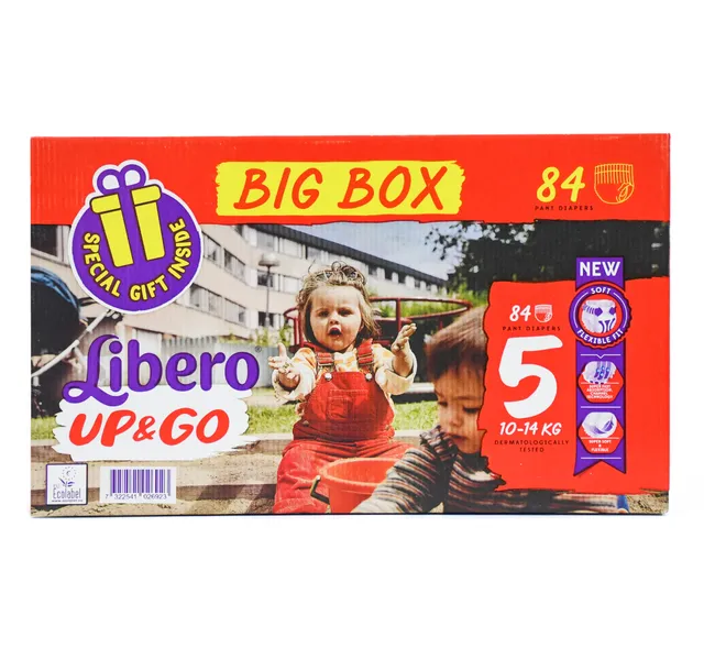 Libero Up Go Diaper Pant Size 5 10 14 Kg 2 X 42 Pcs
