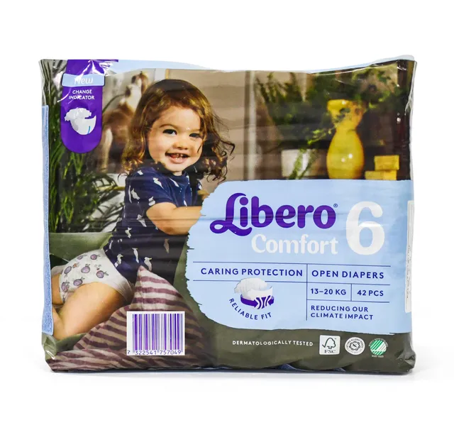 Libero Diaper Comfort Size 6 13 20 Kg 42 Pcs