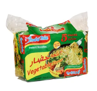 Indomie Vegetable Instant Noodles 5 X 77 G