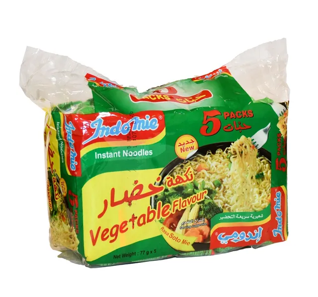 Indomie Vegetable Instant Noodles 5 X 77 G