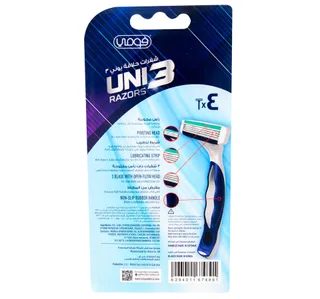 Fomme Uni 3 Blade Disposable Razors 4 Pcs