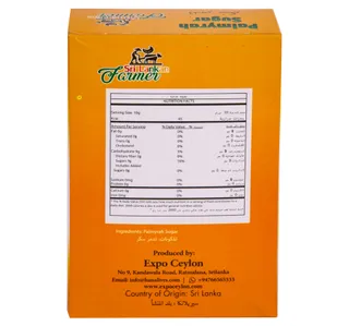 Sri Lankan Farmer Palmyrah Sugar 500 G