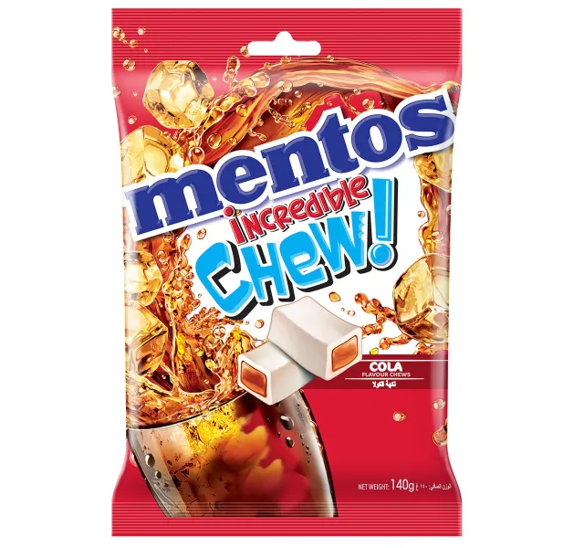 Mentos Incredible Chew Cola Flavour 140 g