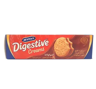 Mcvitie S Digestive Chocolate Cream Filled Wheat Biscuits 100 G