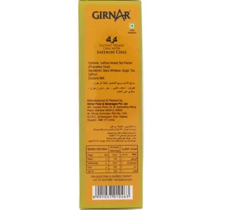 Girnar Saffron Chai Premix Tea Saffron 140 G